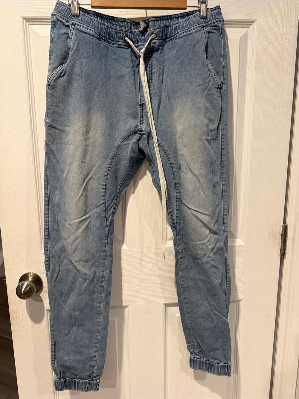 Zanerobe denim joggers